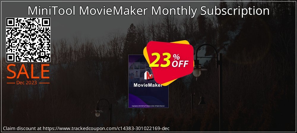Get 20% OFF MiniTool MovieMaker Monthly Subscription offering deals