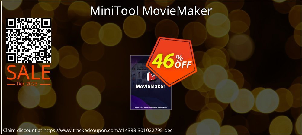 MiniTool MovieMaker coupon on Christmas Card Day offering discount