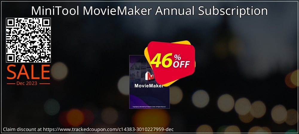 MiniTool MovieMaker Annual Subscription coupon on Eid al-Adha promotions