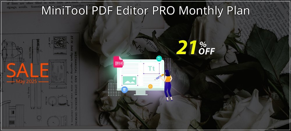 MiniTool PDF Editor PRO Monthly Plan coupon on World Whisky Day offering sales