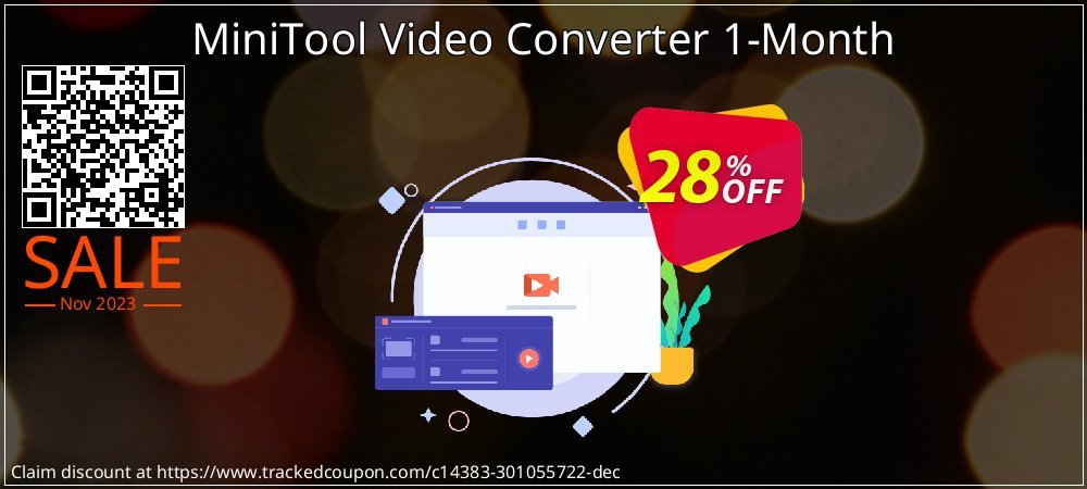 MiniTool Video Converter 1-Month coupon on National Memo Day offer