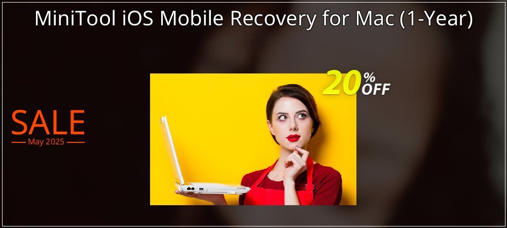 MiniTool iOS Mobile Recovery for Mac - 1-Year  coupon on World Party Day offering discount