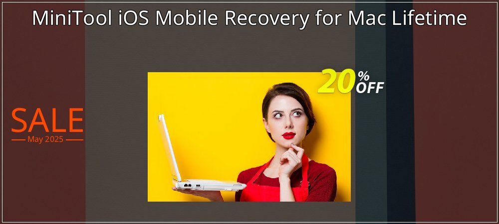 MiniTool iOS Mobile Recovery for Mac Lifetime coupon on April Fools' Day offering sales