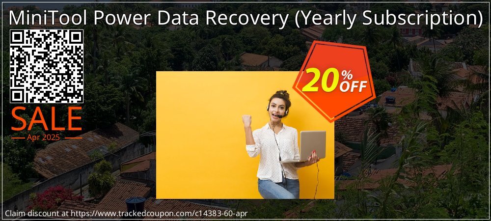 MiniTool Power Data Recovery - Yearly Subscription  coupon on National Walking Day sales