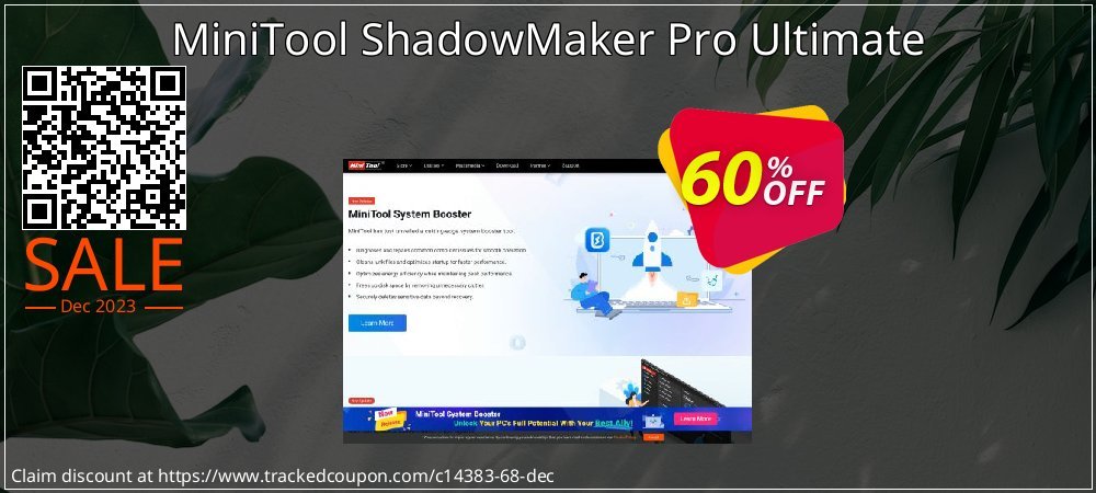 Get 20% OFF MiniTool ShadowMaker Pro Ultimate discount