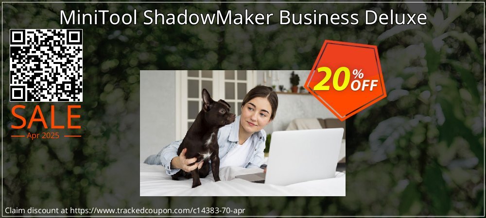 MiniTool ShadowMaker Business Deluxe coupon on National Walking Day deals