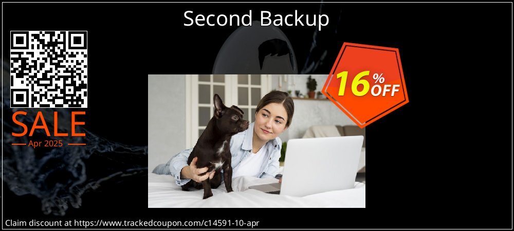 Second Backup coupon on World Backup Day offering discount