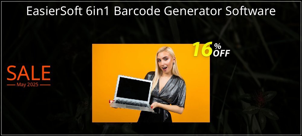 EasierSoft 6in1 Barcode Generator Software coupon on Working Day promotions