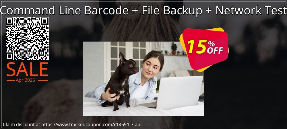 6in1 Barcode Toolkit + Command Line Barcode + File Backup + Network Testing Permanent License coupon on Working Day discount