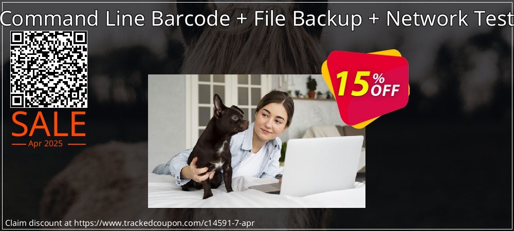 6in1 Barcode Toolkit + Command Line Barcode + File Backup + Network Testing Permanent License coupon on April Fools' Day offer