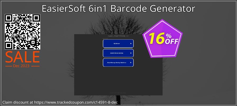 EasierSoft 6in1 Barcode Generator coupon on Virtual Vacation Day offer