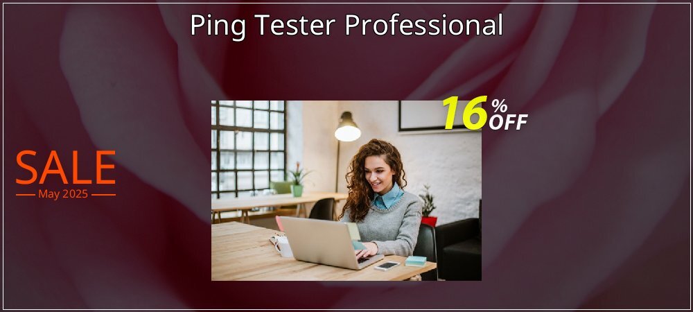 Ping Tester Professional coupon on Tell a Lie Day offering discount