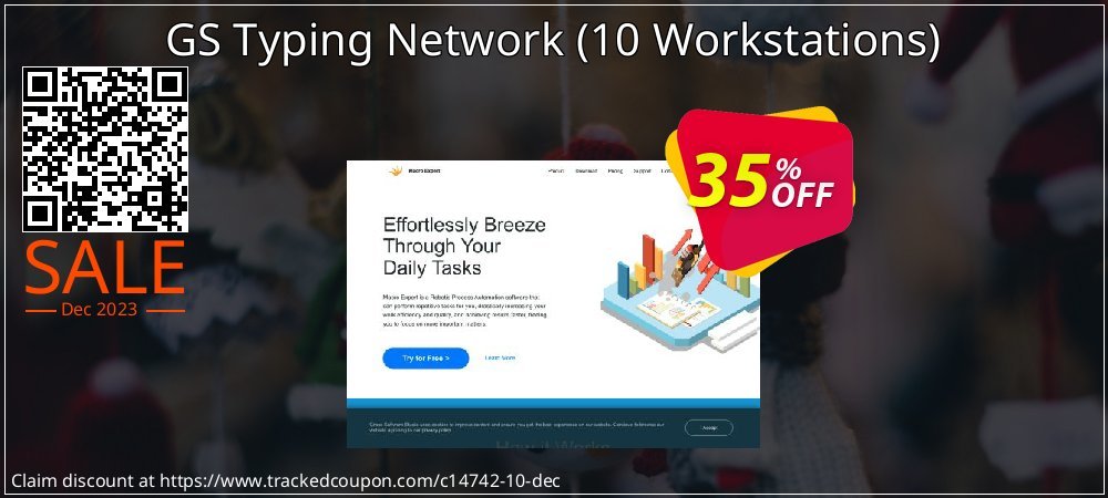 GS Typing Network - 10 Workstations  coupon on National Walking Day discount