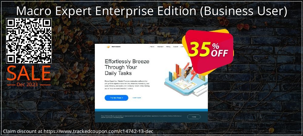 Macro Expert Enterprise Edition - Business User  coupon on Constitution Memorial Day discounts