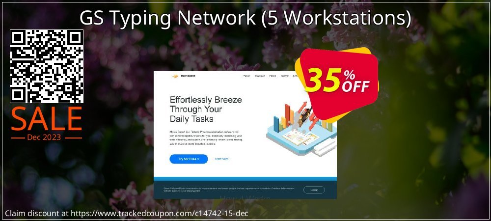 GS Typing Network - 5 Workstations  coupon on National Walking Day promotions