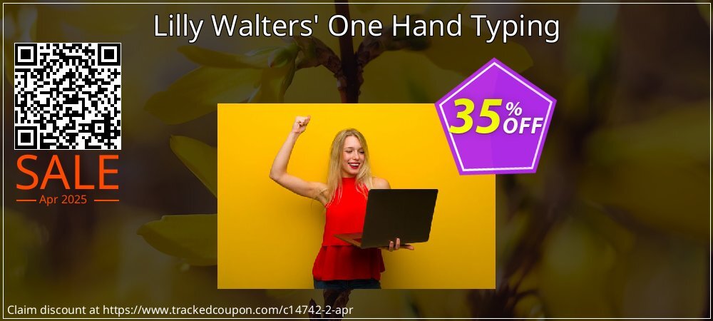 Lilly Walters' One Hand Typing coupon on Working Day offering sales