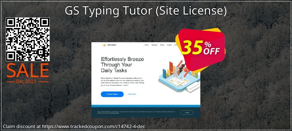 GS Typing Tutor - Site License  coupon on National Cleanup Day offer