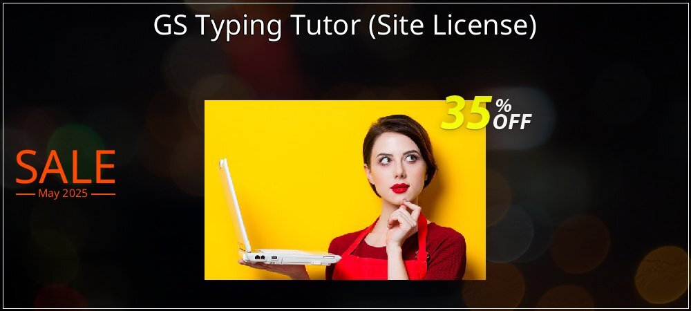 GS Typing Tutor - Site License  coupon on Tell a Lie Day super sale