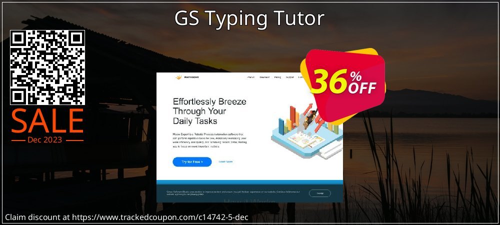 GS Typing Tutor coupon on National Walking Day discounts