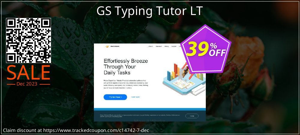 GS Typing Tutor LT coupon on April Fools' Day sales