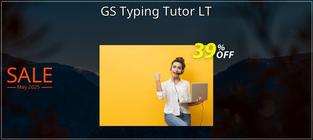 GS Typing Tutor LT coupon on National Memo Day deals
