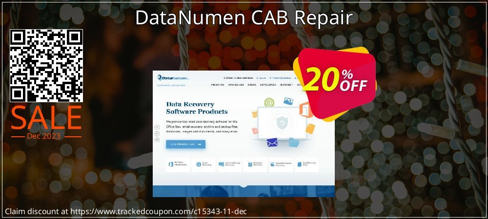 DataNumen CAB Repair coupon on World Party Day offer