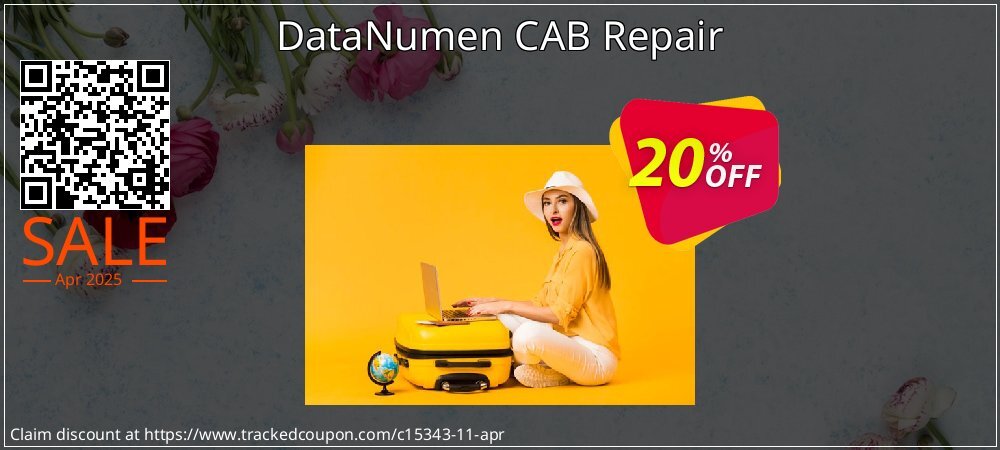 DataNumen CAB Repair coupon on World Party Day offer