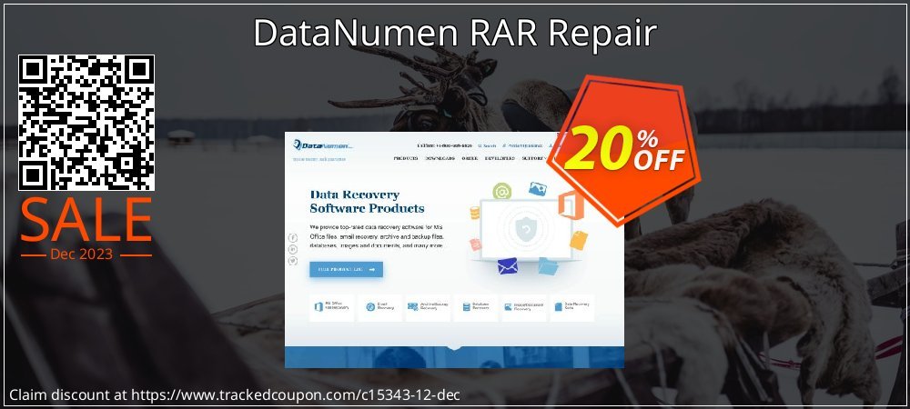DataNumen RAR Repair coupon on Working Day offering discount