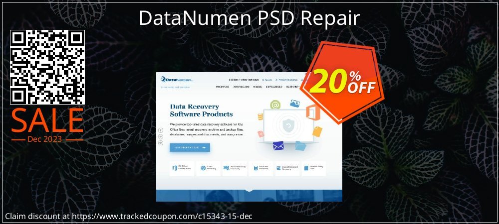 DataNumen PSD Repair coupon on World Backup Day offering sales