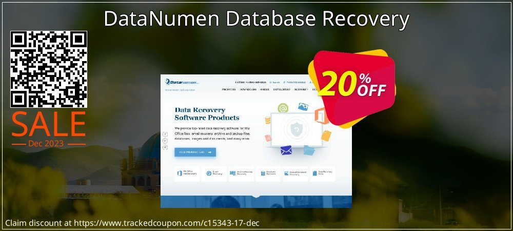 DataNumen Database Recovery coupon on April Fools' Day promotions
