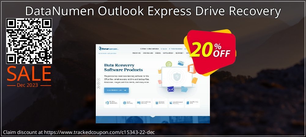 DataNumen Outlook Express Drive Recovery coupon on April Fools' Day offering discount