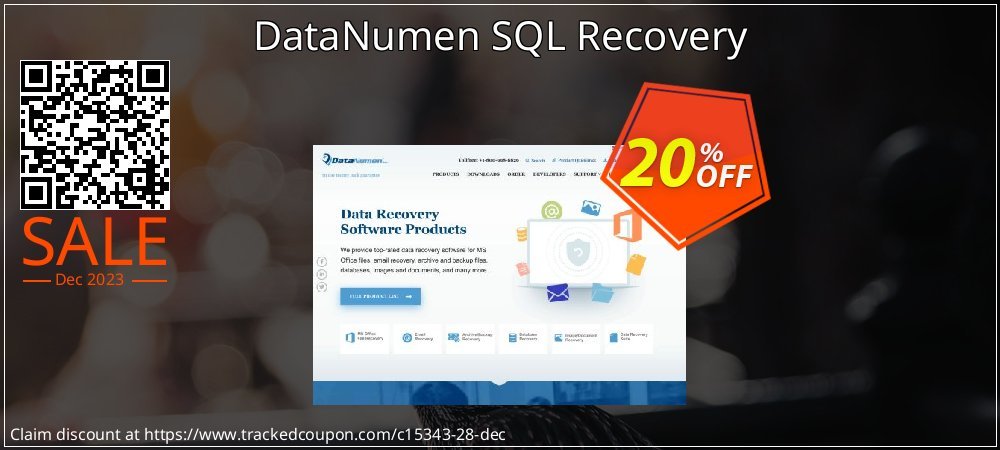 DataNumen SQL Recovery coupon on Constitution Memorial Day offer