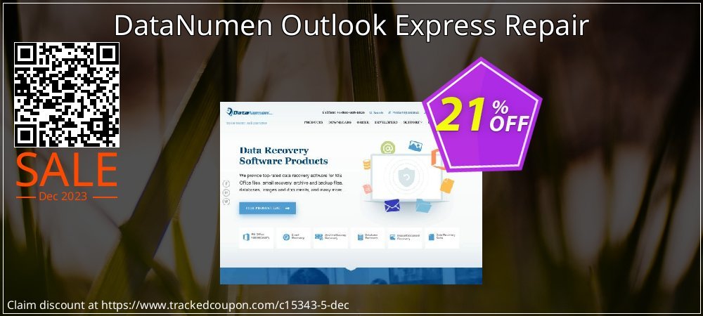 DataNumen Outlook Express Repair coupon on National Walking Day offering sales