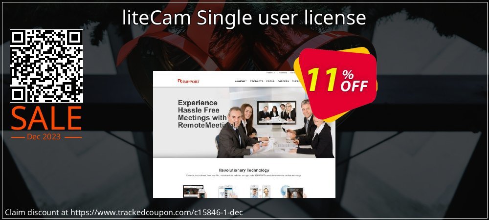 liteCam Single user license coupon on Palm Sunday promotions