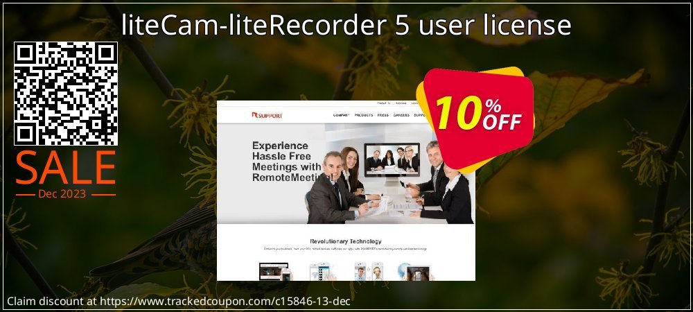 liteCam-liteRecorder 5 user license coupon on Easter Day discount
