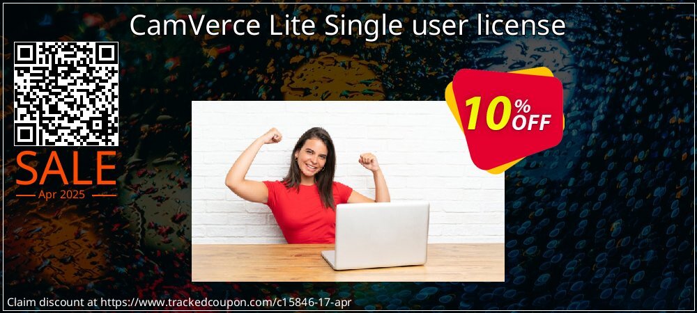 CamVerce Lite Single user license coupon on Working Day promotions