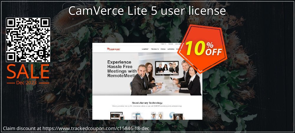 CamVerce Lite 5 user license coupon on Constitution Memorial Day sales