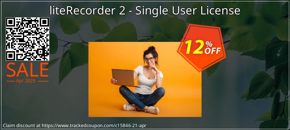 liteRecorder 2 - Single User License coupon on Palm Sunday deals