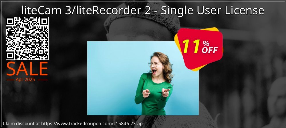 liteCam 3/liteRecorder 2 - Single User License coupon on Easter Day offering discount