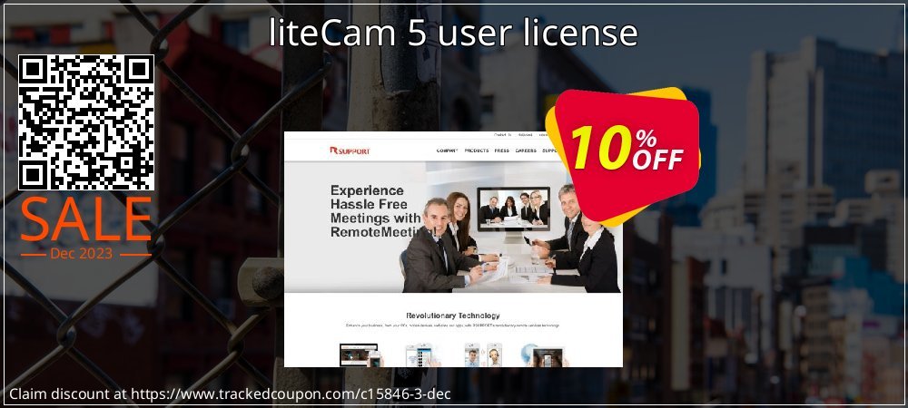 liteCam 5 user license coupon on Easter Day offer