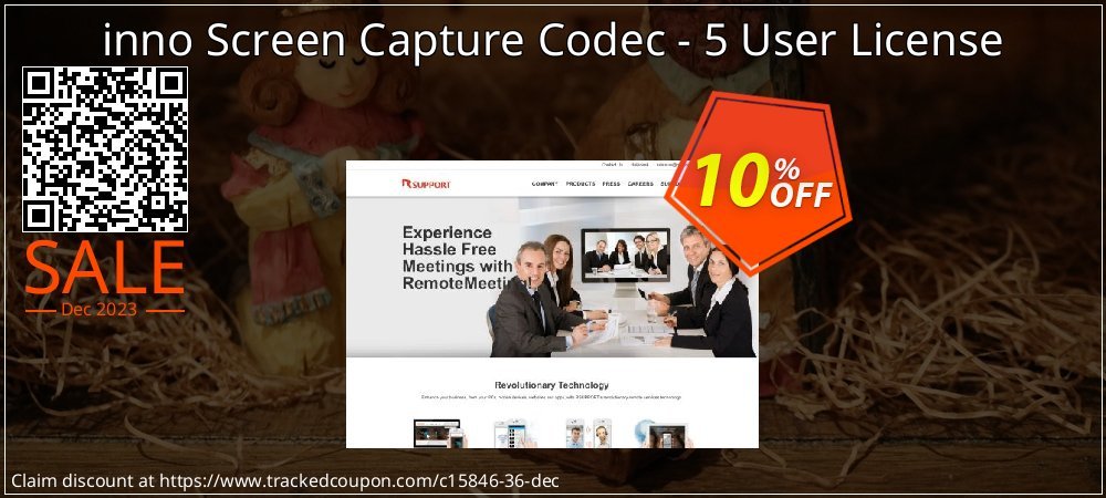 inno Screen Capture Codec - 5 User License coupon on World Party Day promotions