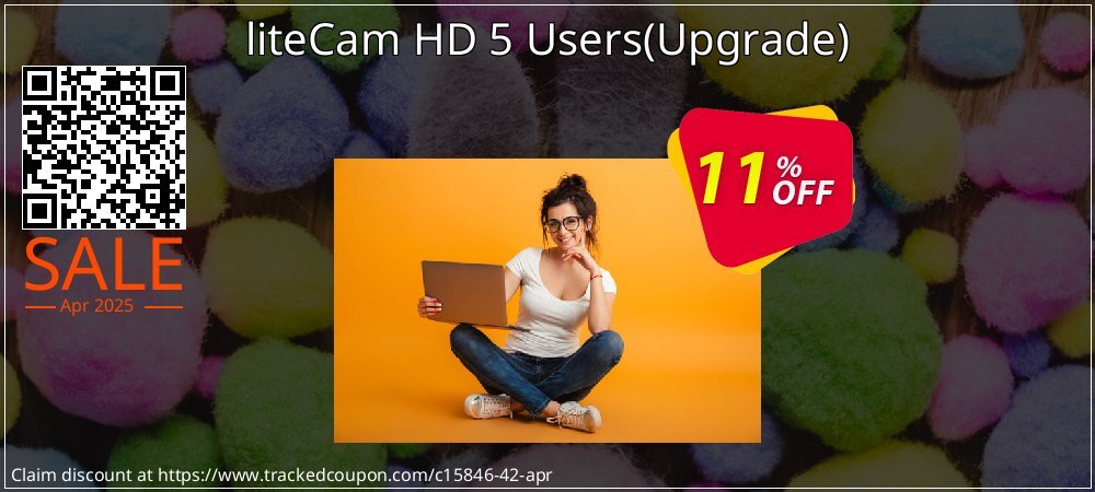 liteCam HD 5 Users - Upgrade  coupon on April Fools Day offering discount