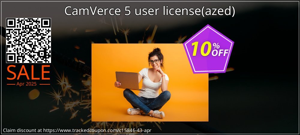 CamVerce 5 user license - azed  coupon on Easter Day super sale