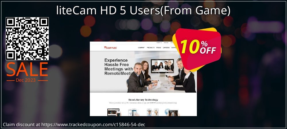 liteCam HD 5 Users - From Game  coupon on Tell a Lie Day promotions