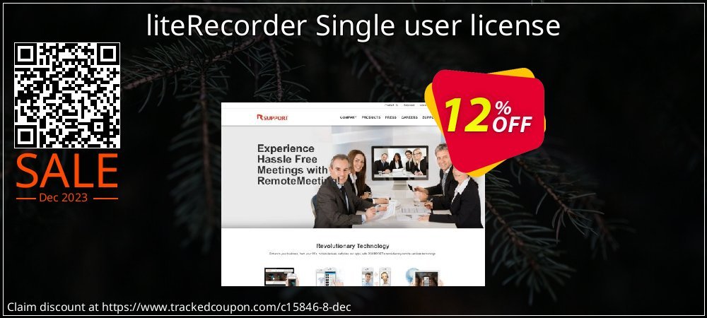 liteRecorder Single user license coupon on Easter Day discounts