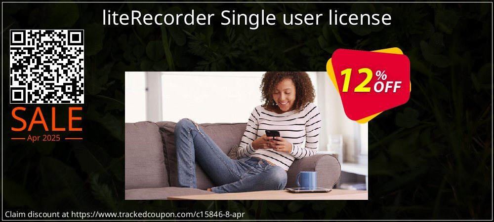liteRecorder Single user license coupon on Constitution Memorial Day promotions