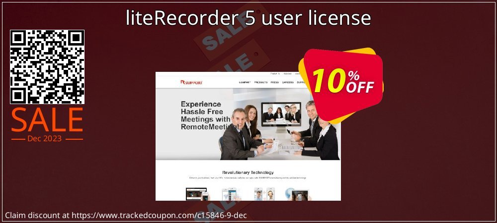 liteRecorder 5 user license coupon on April Fools' Day discounts