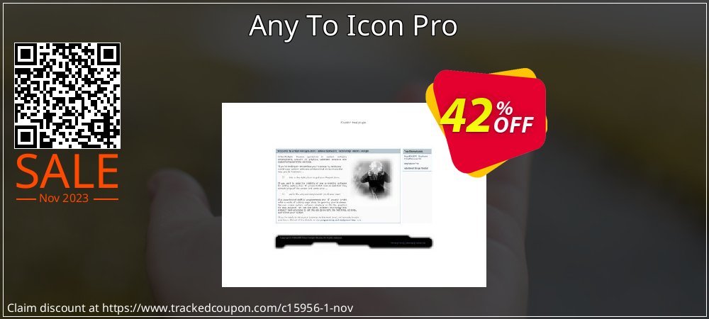 Any To Icon Pro coupon on World Party Day offer
