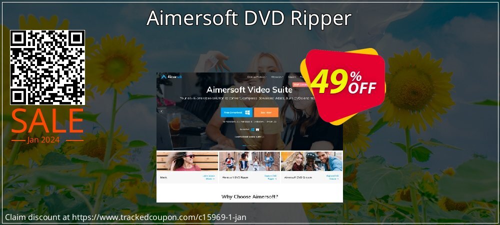 Aimersoft DVD Ripper coupon on World Whisky Day discounts