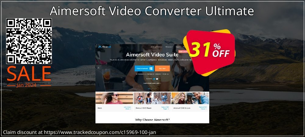 Aimersoft Video Converter Ultimate coupon on Thanksgiving Day offering discount